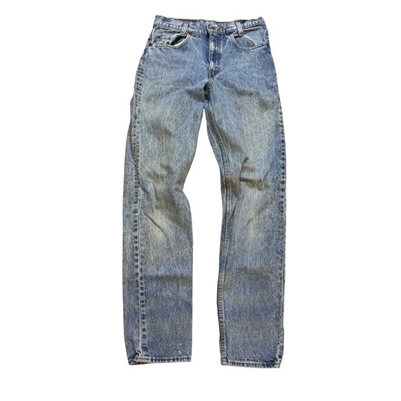 Vintage Levis Student Fit Tapered Leg Jeans W29 L34 Medium Wash Denim - Picture 1 of 10
